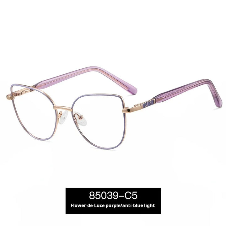 Xbora Unisex Full Rim Classic Pure Titanium Eyeglasses 85039 — view 7 | Xbora at FuzWeb