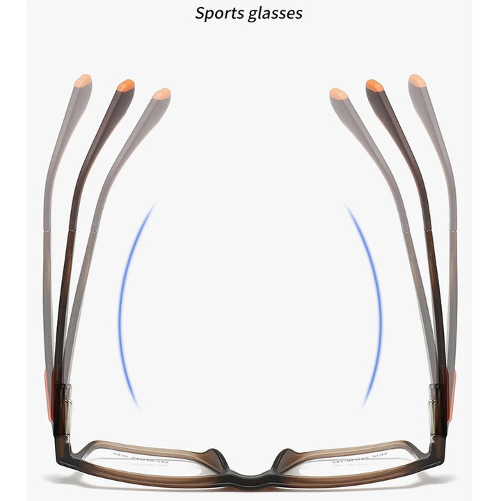 Muzz 68100 unisex rectangle TR-90 prescription eyeglasses — view 11