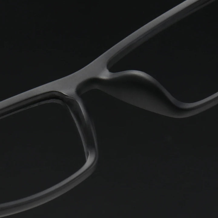 Muzz 8233 men's square bendable TR-90 prescription eyeglasses — view 7