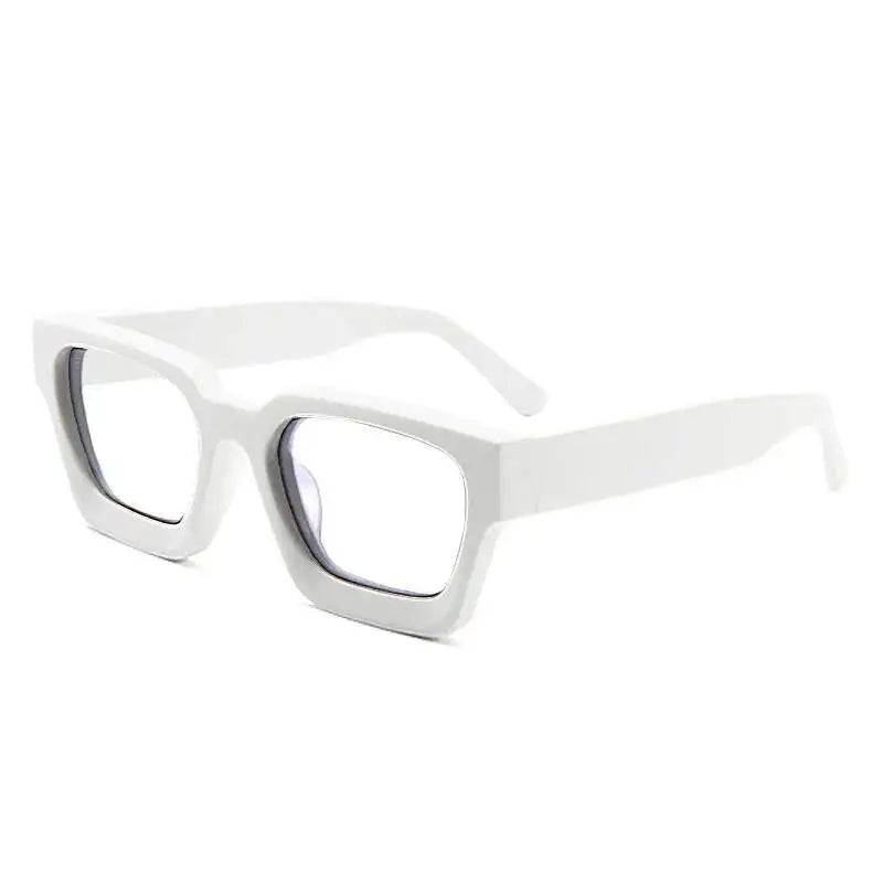 Brightzone Unisex Full Rim Thick Square Acetate  Eyeglasses 543720