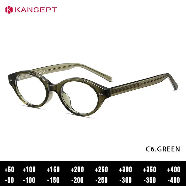 Kansept Unisex Full Rim Oval Tr 90 Frames 866500 FuzWeb