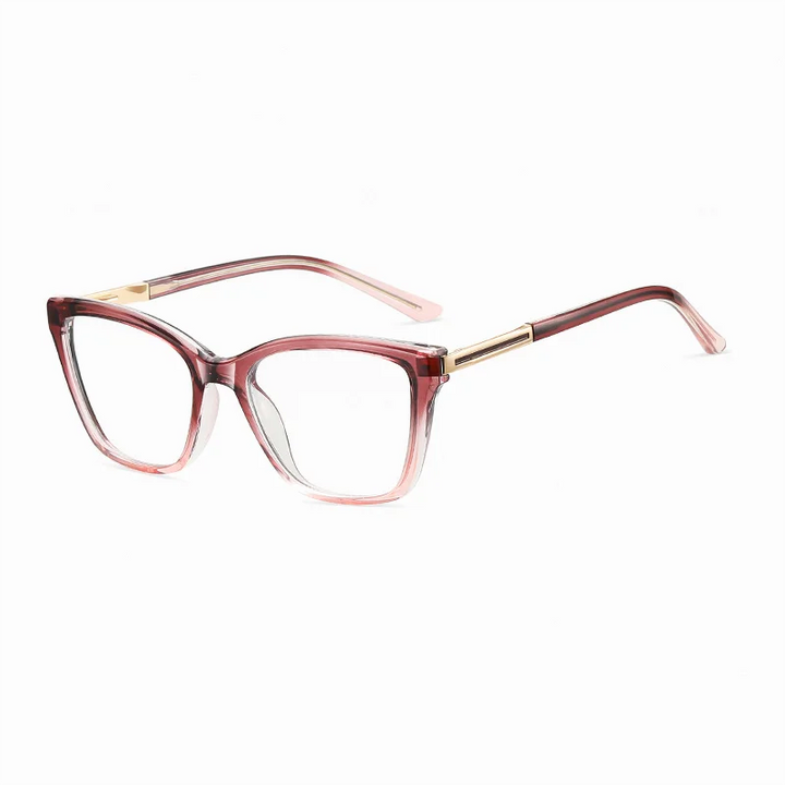 Ralferty Women's Full Rim Butterfly Tr 90 Titanium Eyeglasses 882286