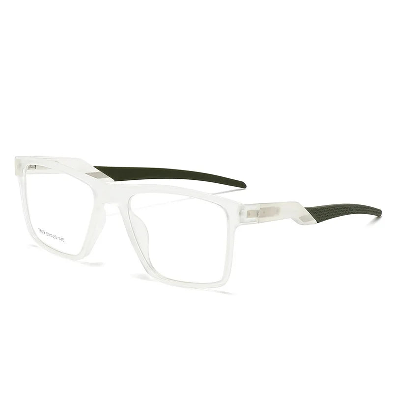 Muzz 78090 men's square ultra-light TR-90 prescription eyeglasses — view 9