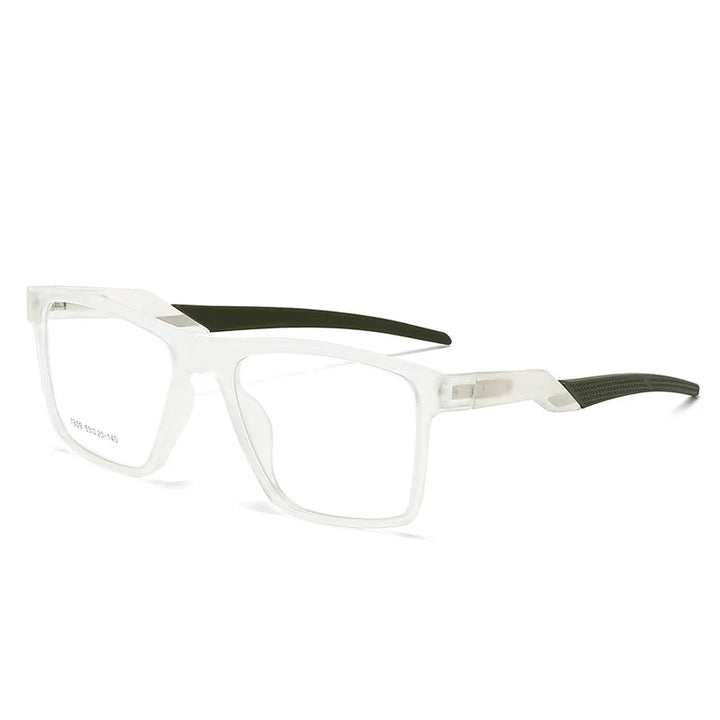Muzz 78090 men's square ultra-light TR-90 prescription eyeglasses — view 9