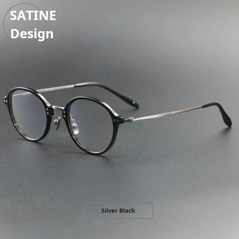 Xbora Women's Full Rim Oval Round Titanium Tr 90 Eyeglasses 655003