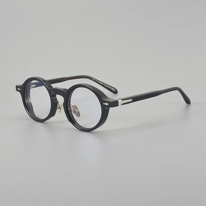 Muzz Men's Full Rim Oval Round Acetate Eyeglasses 912460