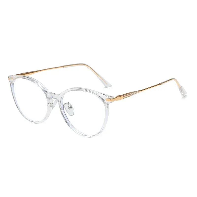 Gmei 812964 Women's Full Rim Oval Round Tr 90 Titanium Frames - FuzWeb ...