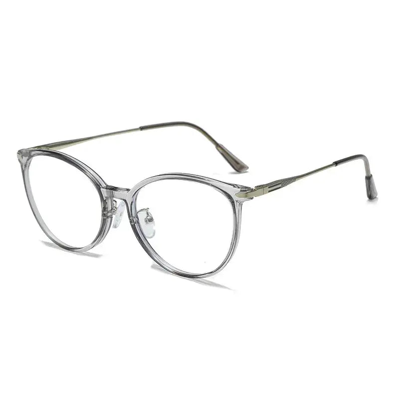 Gmei 812964 Women's Full Rim Oval Round Tr 90 Titanium Frames - FuzWeb ...