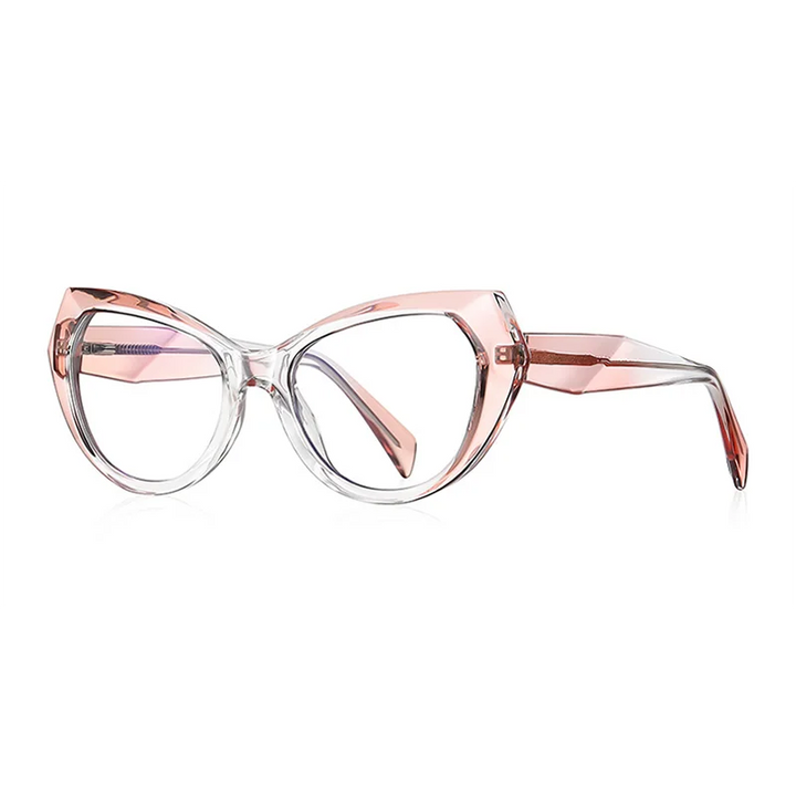 Ralferty Women's Full Rim Cat Eye Tr  90 Titanium Eyeglasses 2025 82163