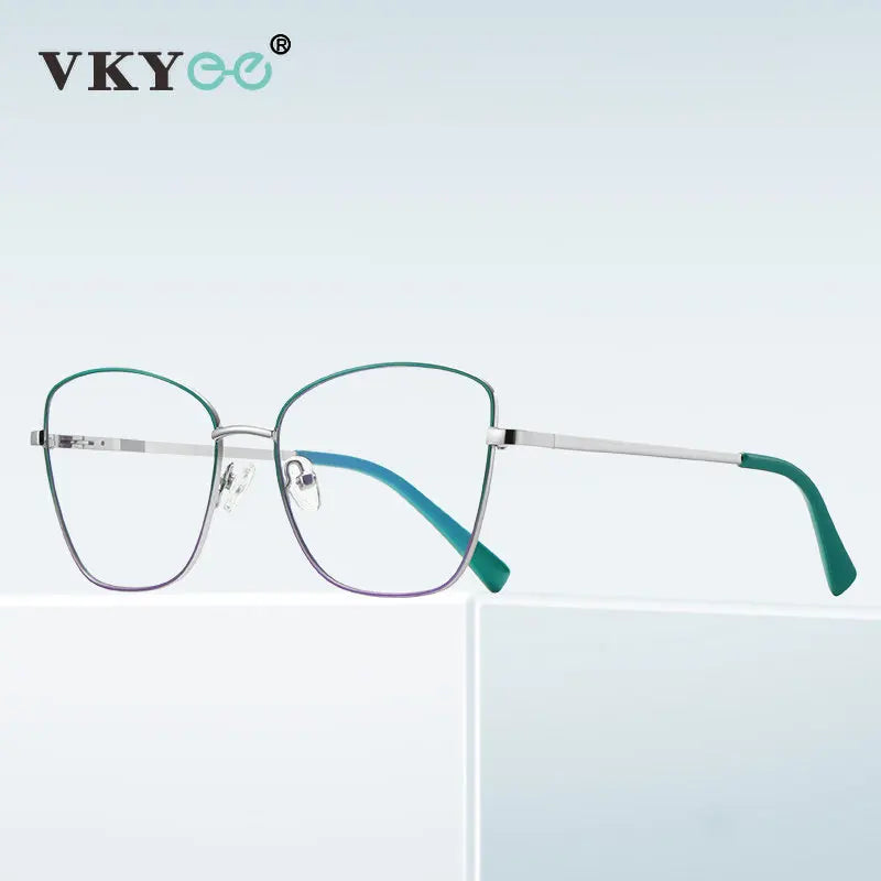 Vicky Unisex Full Rim Tr 90 Titanium Square Reading Glasses 3087 Reading Glasses Vicky   