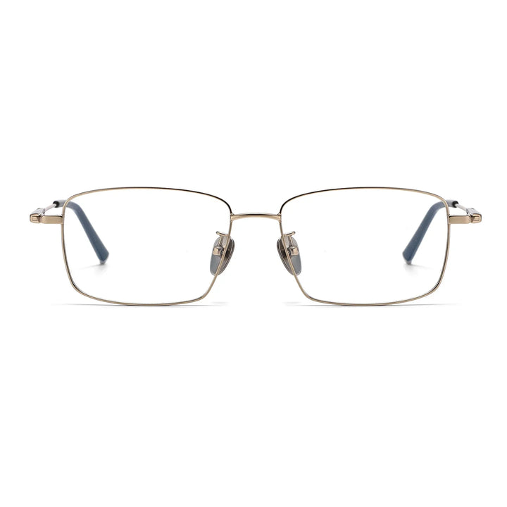 Bclear Unisex Full Rim Square Titanium Eyeglasses SM-H2387