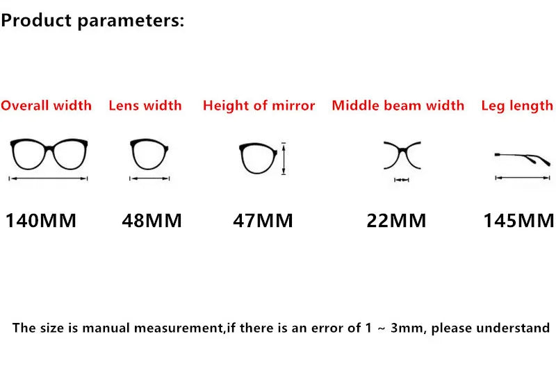 Nobler Unisex Full Rim Irregular Oval Titanium Acetate Eyeglasses 0419 Full Rim Nobler   