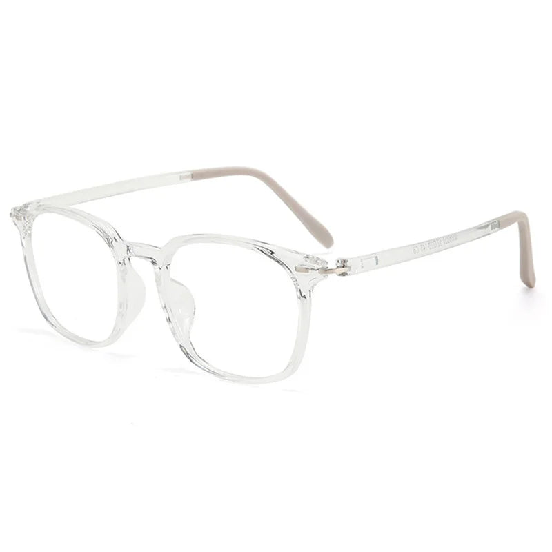 Kocolior Unisex Full Rim Oval Square Tr 90 Eyeglasses 46851