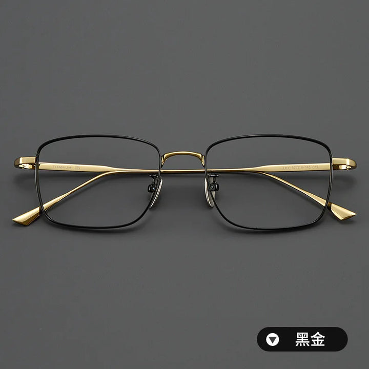 Zirosat Women's Full Rim Square Titanium Eyeglasses 190869