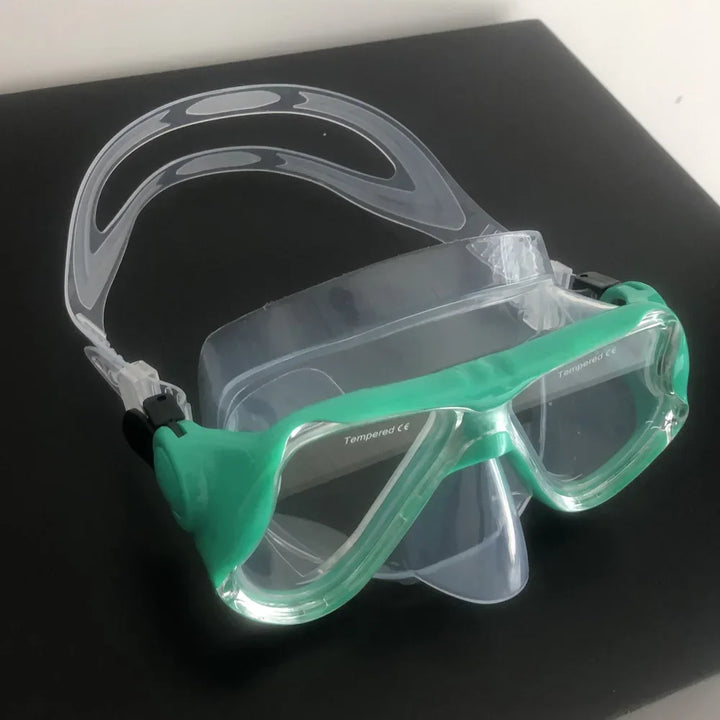 Aleefa Women's Goggle Pc Silicone Tempered Resin Lens Swim Mask 66202