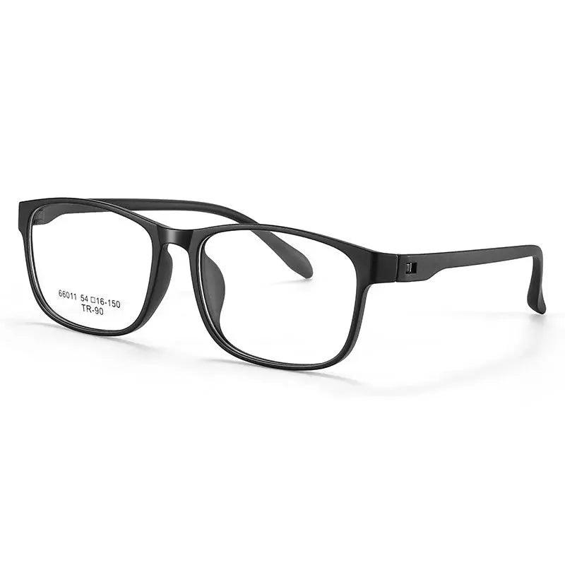 Gatenac Unisex Full Rim Square Tr 90 Titanium Eyeglasses 966011 FuzWeb