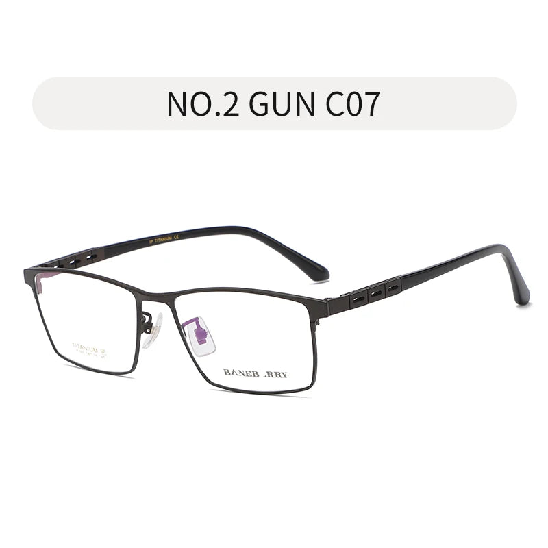 Reven Jate Women's Full Rim Square Titanium Eyeglasses 710914