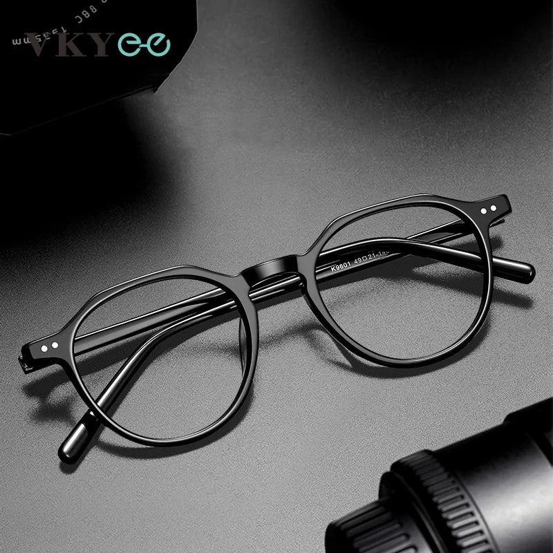 Vicky Unisex Full Rim Flat Top Square Tr 90 Titanium Reading Glasses 319601