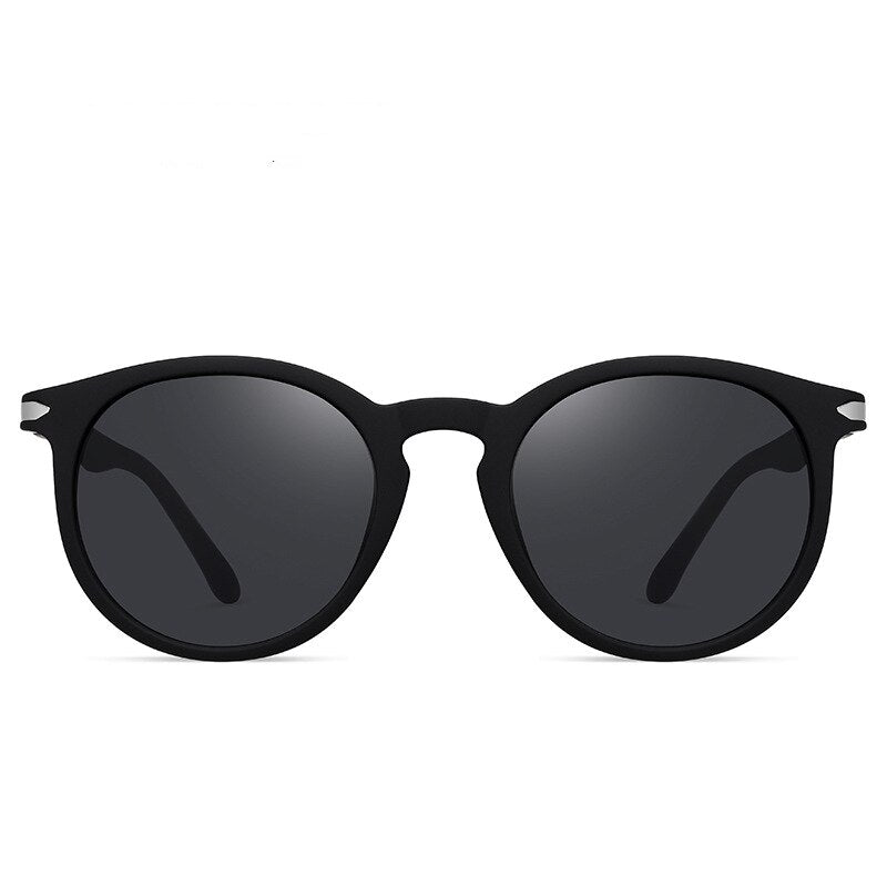 Yimaruili Unisex Full Rim Round Tac Tr 90 Polarized Sunglasses C3047 Sunglasses Yimaruili Sunglasses   