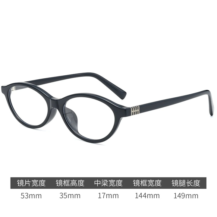 Bclear Women Full Rim Cat Eye Acetate Eyeglasses BSF-92280BD