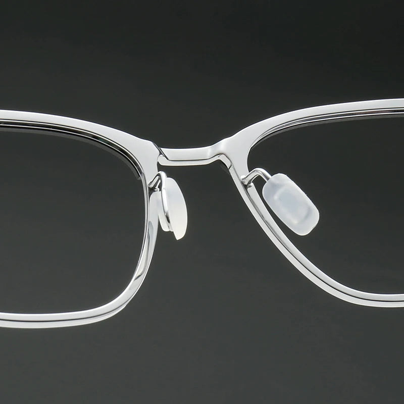 Muzz 402 unisex pure titanium prescription eyeglasses — view 4