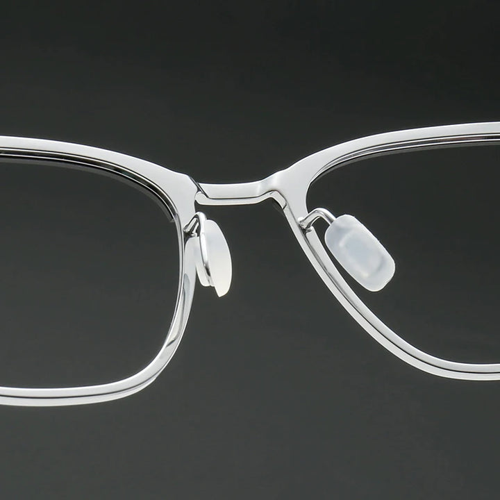 Muzz 402 unisex pure titanium prescription eyeglasses — view 4