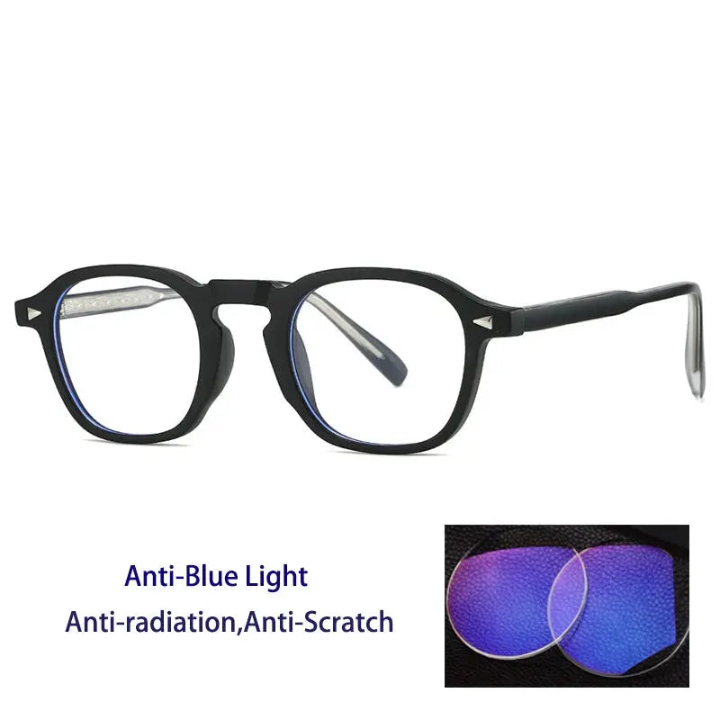 Kocolior 280091 Unisex Tr 90 Alloy Full Rim Oval Round Frames FuzWeb