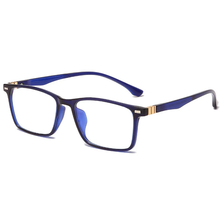 KatKani Men's Full Rim Square Tr 90 Eyeglasses 229224 Full Rim KatKani Eyeglasses   