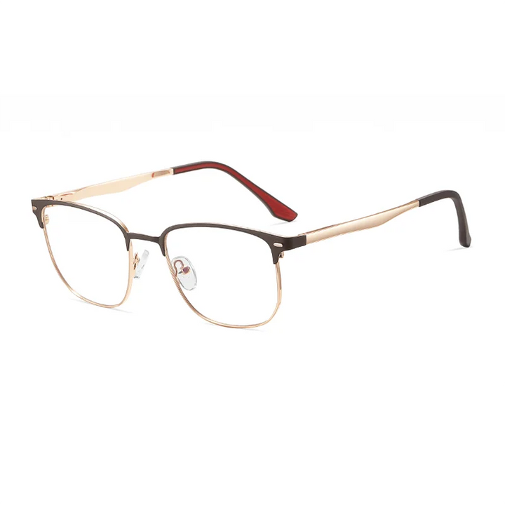 Ralferty Women's Full Rim Square Tr 90 Titanium Eyeglasses 891761