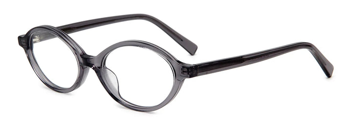 Esnbie Women's Full Rim Oval Acetate Eyeglasses 240809