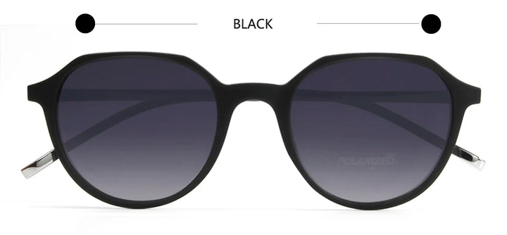 Esnbie Women's Full Rim Oval Tr 90 Titanium Eyeglasses Clip On Sunglasses 70991