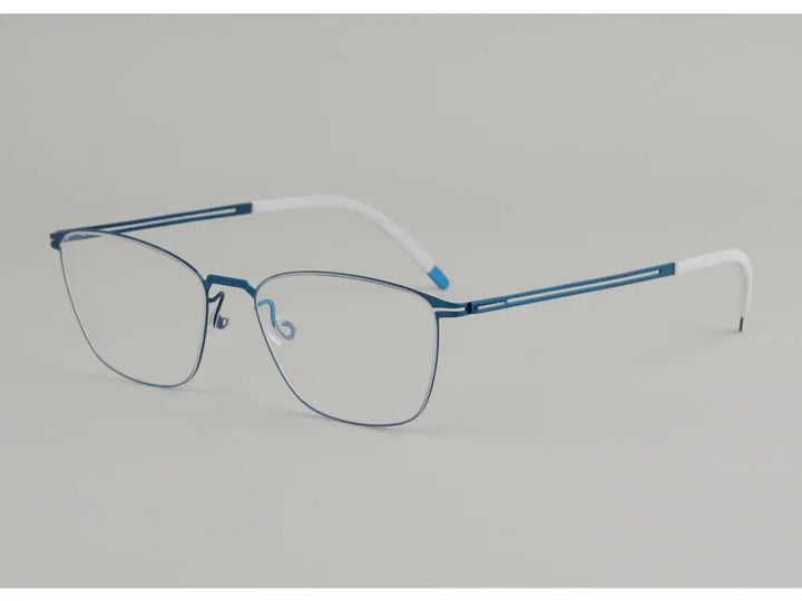 Bobbie 406700 Womens 133mm Titanium Full Rim Square Oval Frames — view 1 | Bobbie at FuzWeb