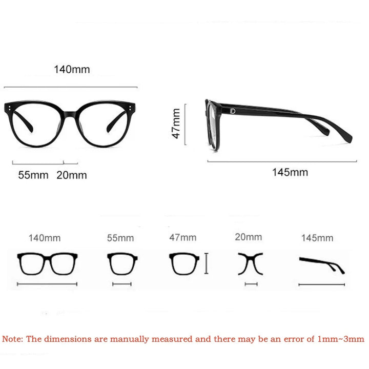 Yimaruili Unisex Full Rim Round TR-90 Eyeglasses TR5092 — view 2 | Yimaruili at FuzWeb