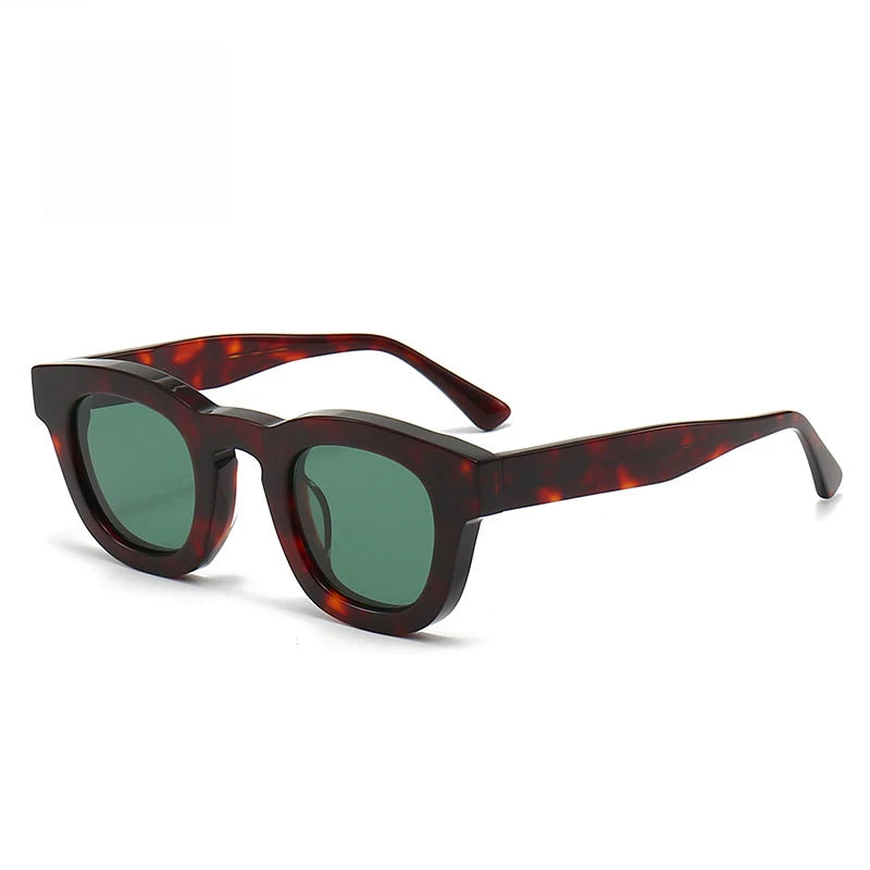 Black Mask Unisex Full Rim Cat Eye Acetate Sunglasses 393146 Full Rim Black Mask C4 As Shown 
