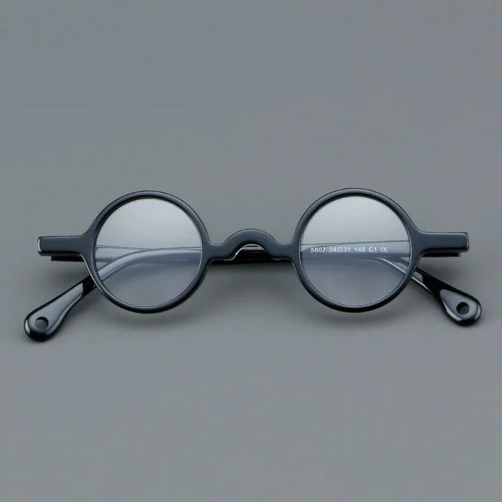 Cubojue Women's Full Rim Round Acetate Reading Glasses  26137