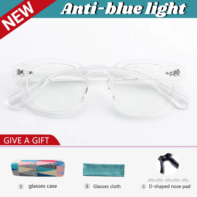 Vicky Women's Full Rim Square Tr 90 Alloy Reading Glasses 10132
