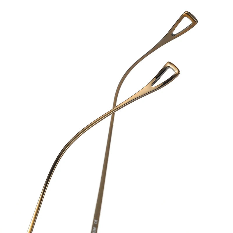 Muzz 3003 unisex round pure titanium prescription eyeglasses — view 11