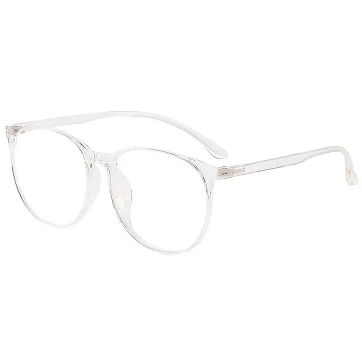 Handoer Unisex Full Rim Round TR90 Blue Light Prescription Eyeglasses 5703 - view 4