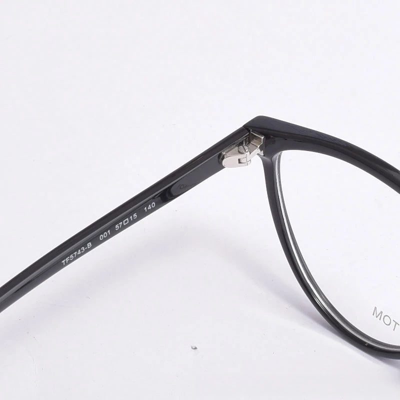 Yimaruili Women's Full Rim Square Cat Eye Acetate Eyeglasses Y5743 Full Rim Yimaruili Eyeglasses   