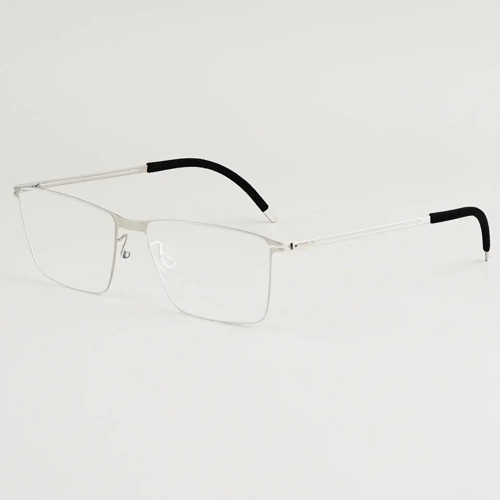 Bobbie 410900 Women’s 137mm Full Rim Square Titanium Frames FuzWeb