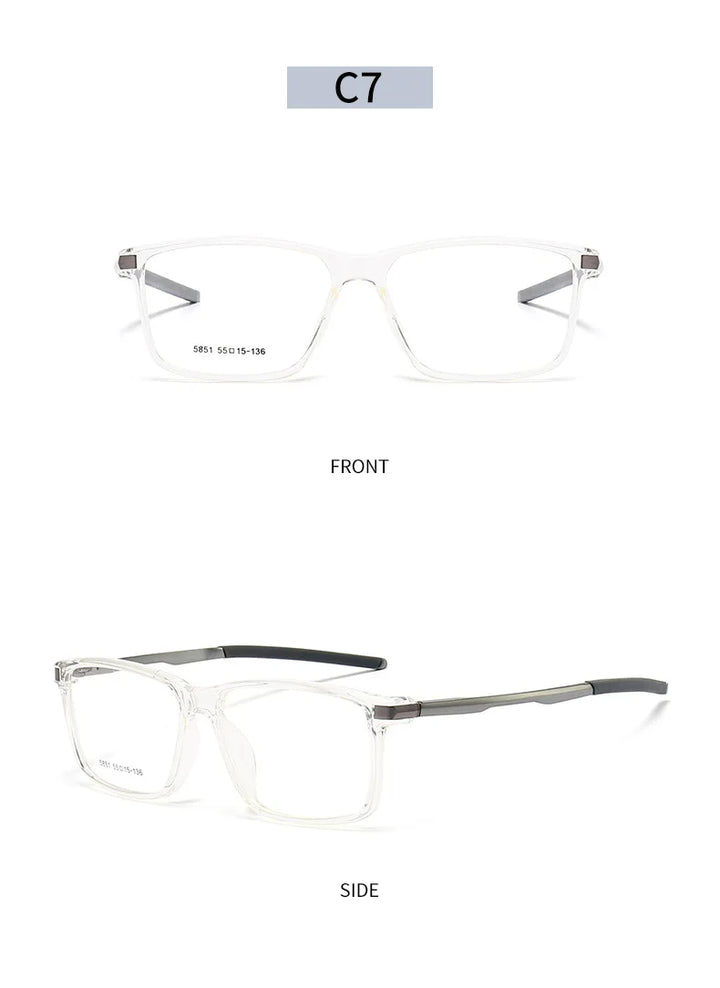 Muzz 58510 men's sports prescription eyeglasses — view 14