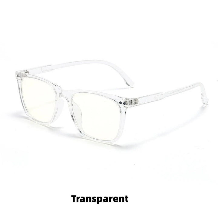 KatKani Children's Unisex Full Rim Square Tr 90 Eyeglasses F8301 Full Rim KatKani Eyeglasses Transparent  