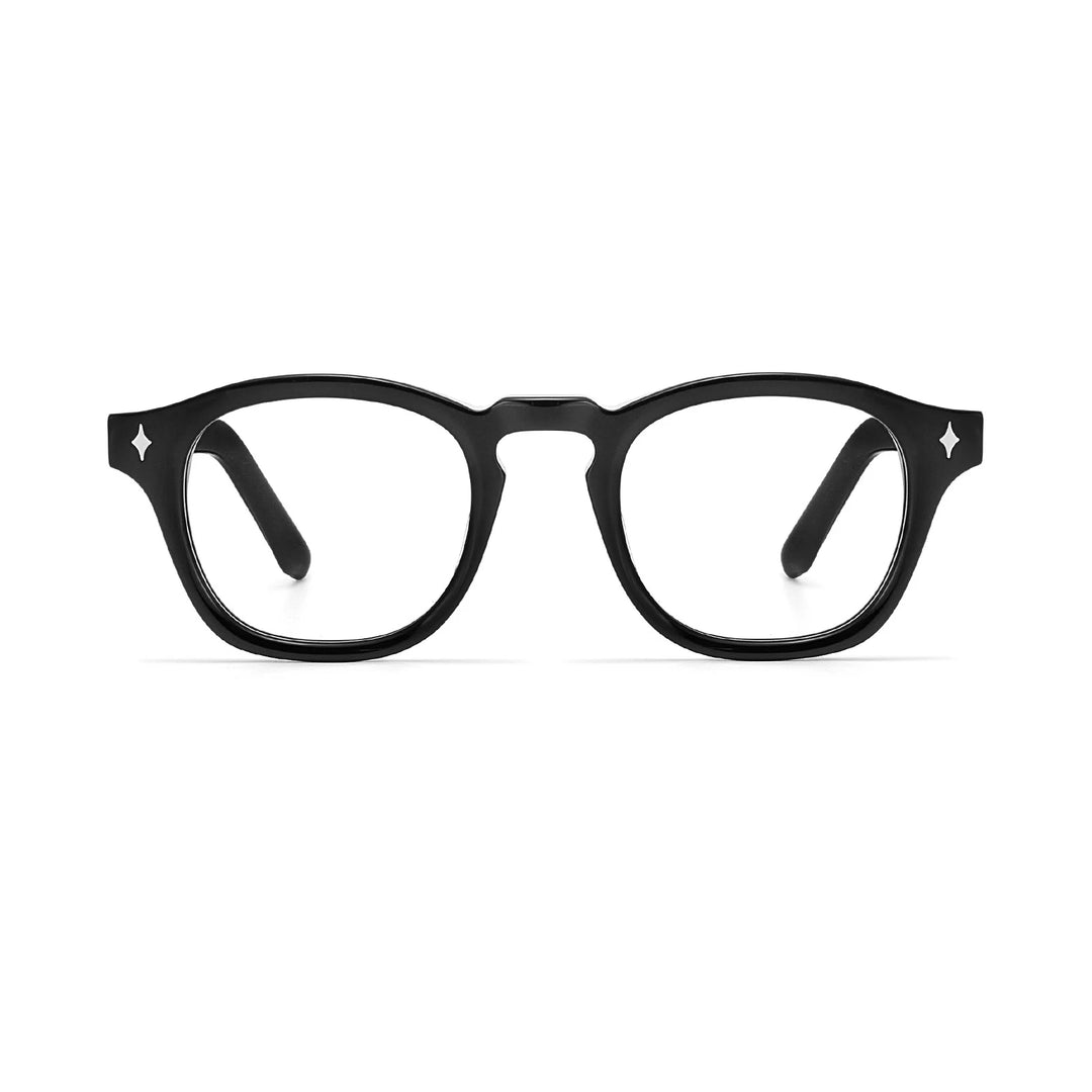 Yimaruili Unisex Full Rim Oval Acetate Eyeglasses F3301 — view 3 | Yimaruili at FuzWeb
