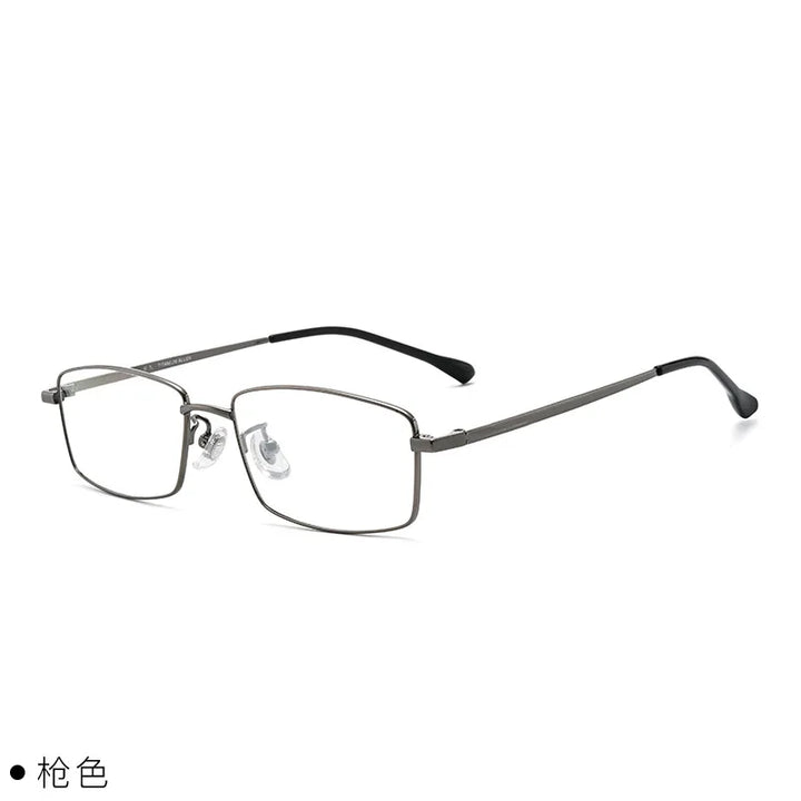 Zirosat Women's Full Rim Square Titanium Eyeglasses 180034