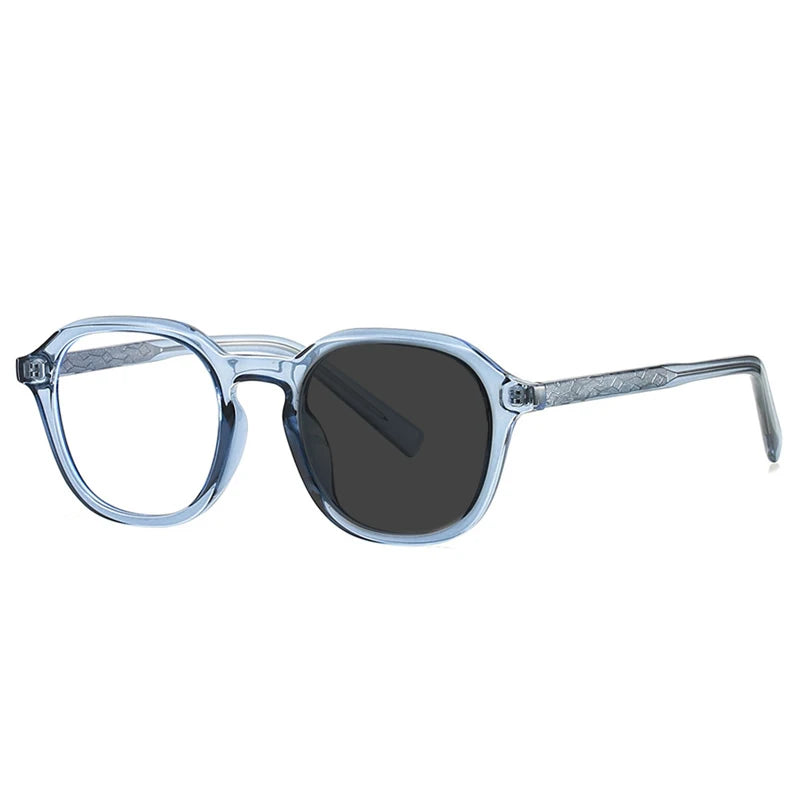 Kocolior Women's Full Rim Square Tr 90 Photochromic Reading Glasses 28027
