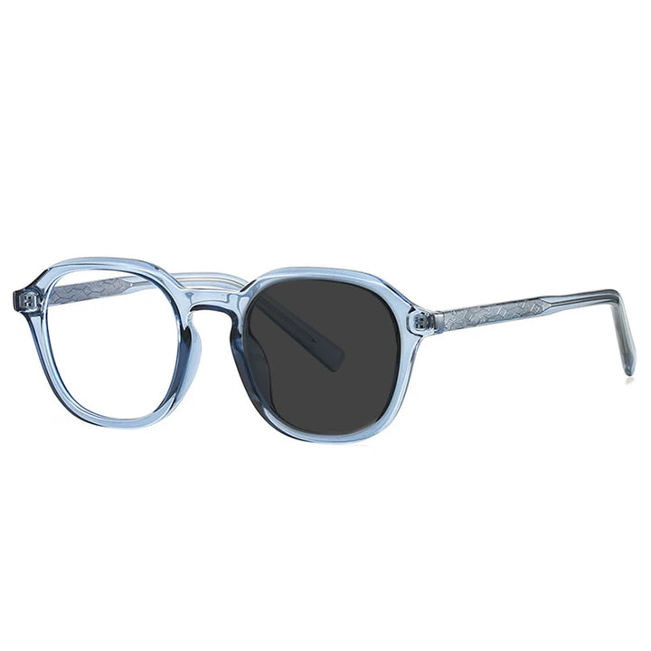 Kocolior Women's Full Rim Square Tr 90 Photochromic Reading Glasses 28027