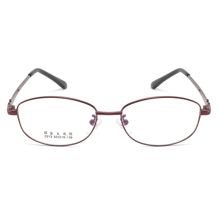 Bclear Women's Full Rim Oval Alloy Eyeglasses My2013 Full Rim Bclear   