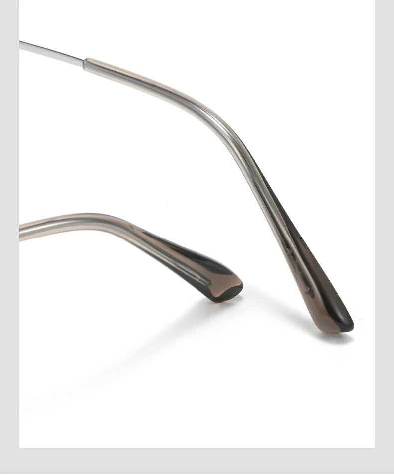 Gmei Optical 93803 women's oval titanium prescription eyeglasses — view 11