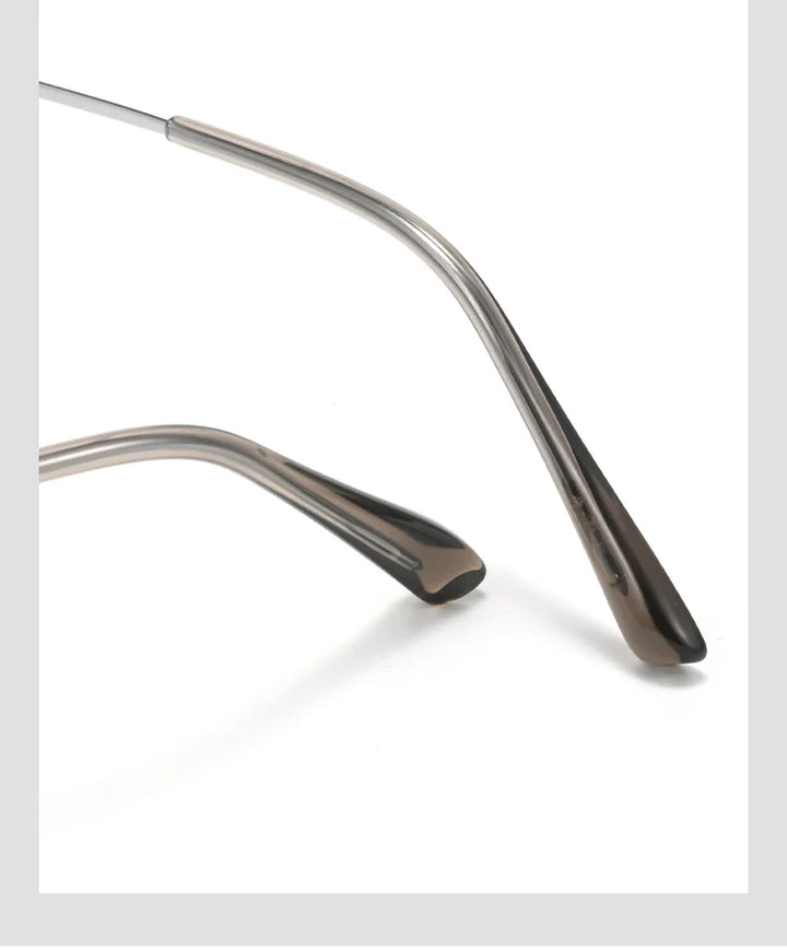 Gmei Optical 93803 women's oval titanium prescription eyeglasses — view 11