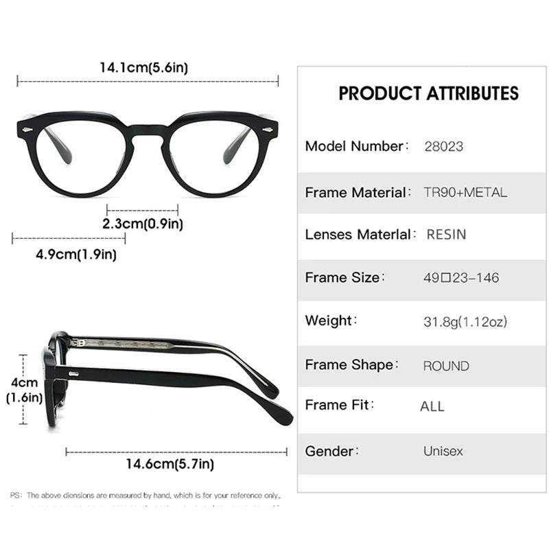 Kocolior Women's Full Rim Cat Eye Tr 90 Photochromic Reading Glasses 28023